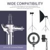 Tripod for Camera Aluminum Alloy Light Stand 290cm Portable Stand For Ring Light Live Youtube Cellphone Video & Photography Soft